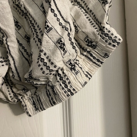 NWOT Time and Tru Black and White Patterned Midi Dress Size 1X - Picture 12 of 16